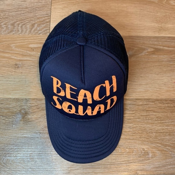 O'neill Beach Squad Blue Mesh Snapback Trucker Hat - Picture 2 of 11